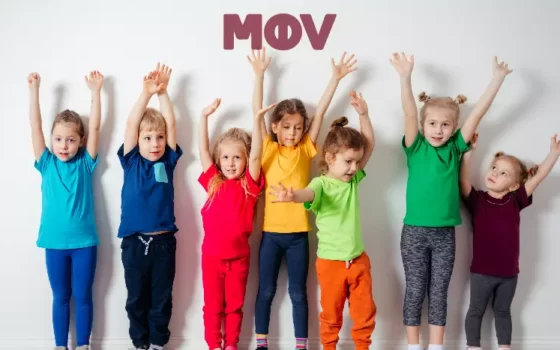 ¿Qué tipos de danza para niños hay en MOV?