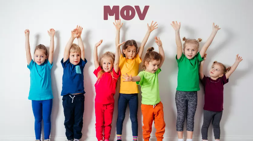¿Qué tipos de danza para niños hay en MOV?
